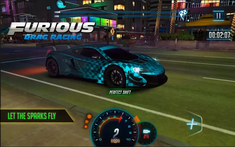 Furious Drag Racing — скриншот 1