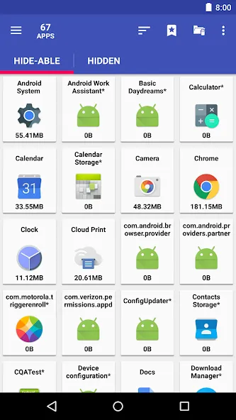 AppMgr Pro III (App 2 SD) — скриншот 2