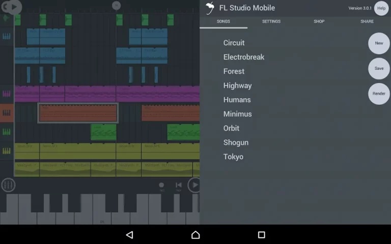 FL STUDIO MOBILE — скриншот 2
