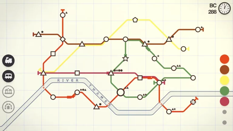 Mini Metro — скриншот 2