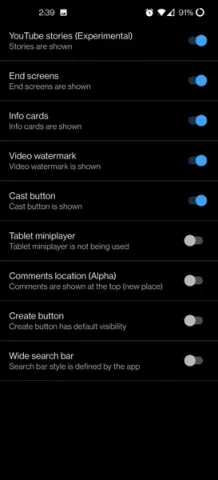 YouTube ReVanced - скриншот 4