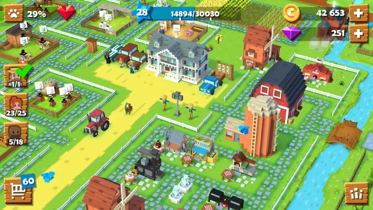 Blocky Farm — скриншот 1