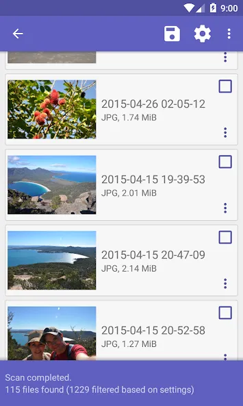 DiskDigger Pro — скриншот 1