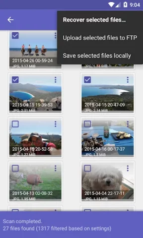DiskDigger Pro - скриншот 2