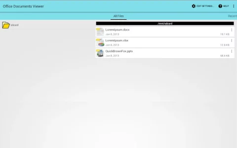 Office Documents Viewer - скриншот 4