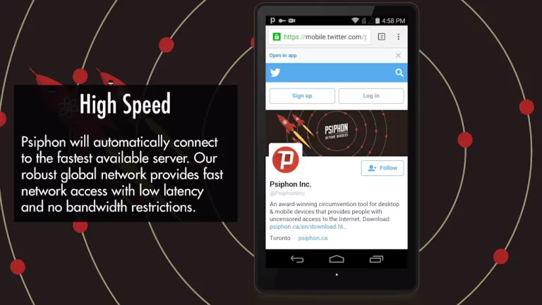 Psiphon Pro — скриншот 1