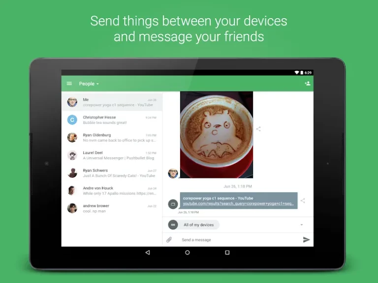 Pushbullet — скриншот 2