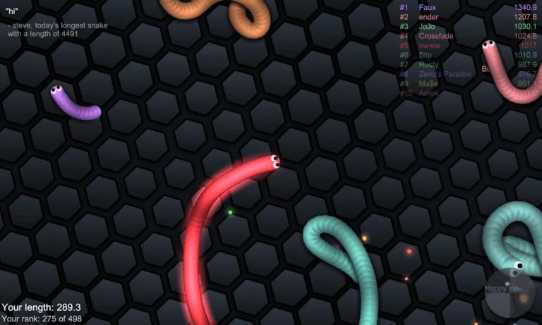slither.io — скриншот 1