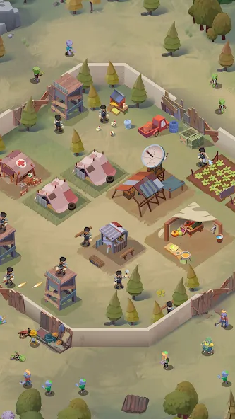 Survivor Base — Zombie Siege — скриншот 1