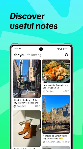 TikTok Notes — скриншот 1