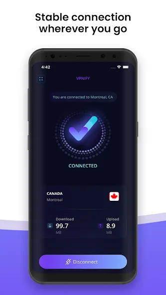 vpnify — скриншот 1