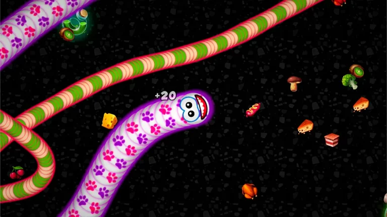 Worms Zone.io — скриншот 1