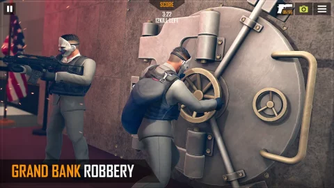 City Gangster Bank Robbery - скриншот 2