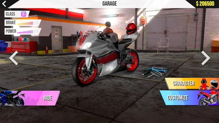Motorcycle Real Simulator — скриншот 1