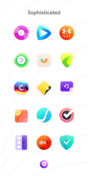Nebula Icon Pack — скриншот 1