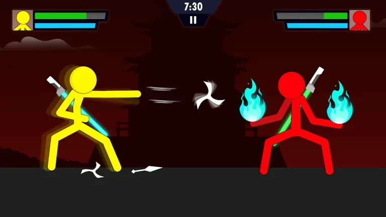 Super Stick Fighting Battle — скриншот 1