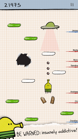 Doodle Jump — скриншот 1