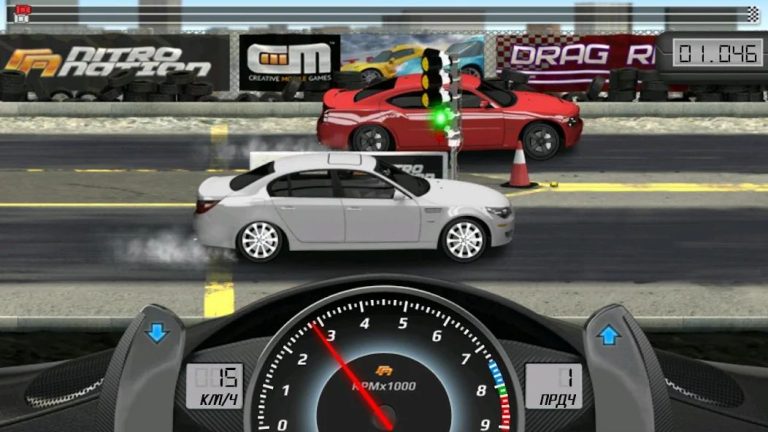 Drag Racing — скриншот 1