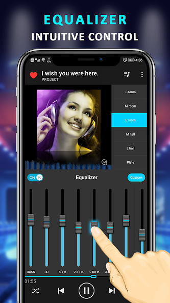 KX музыкальный плеер Pro — скриншот 1