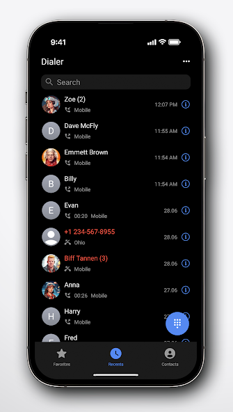 Right Dialer — скриншот 2