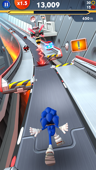 Sonic Dash 2: Sonic Boom Run — скриншот 1