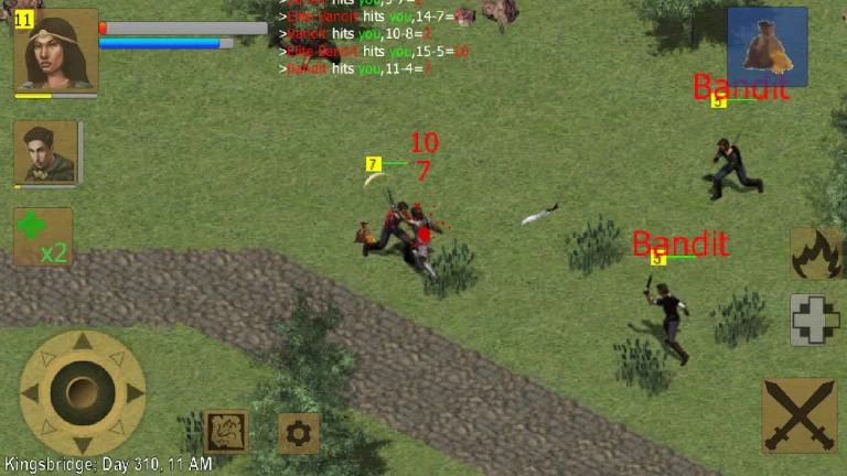 Exiled Kingdoms RPG — скриншот 1