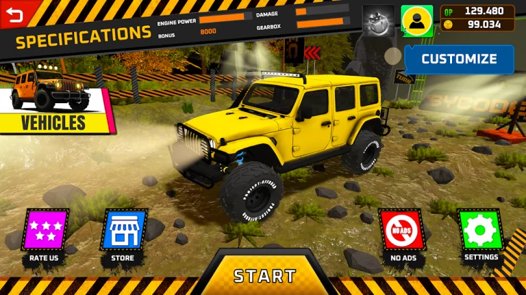 Project Offroad 3 — скриншот 1