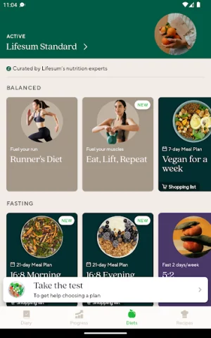 Lifesum - скриншот 6