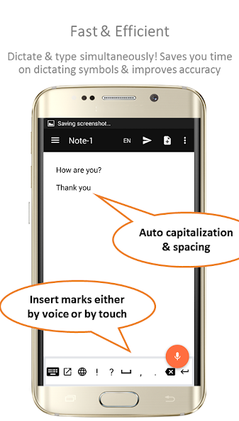 Speechnotes — скриншот 2