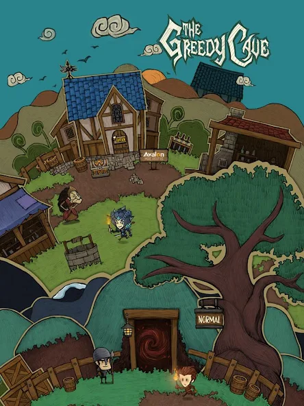 The Greedy Cave — скриншот 1