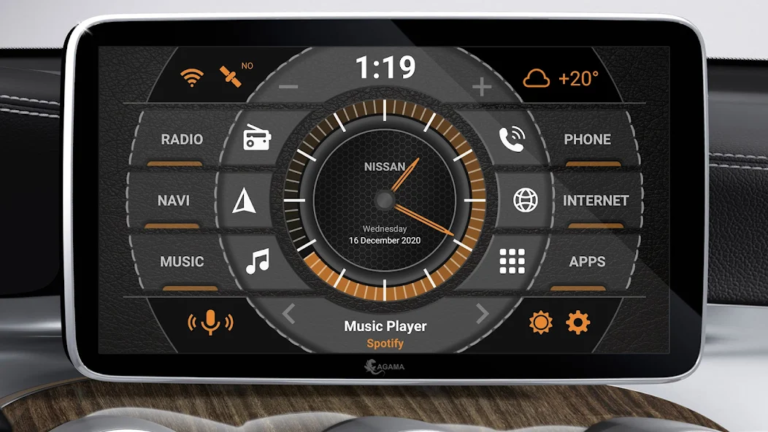AGAMA Car Launcher — скриншот 1