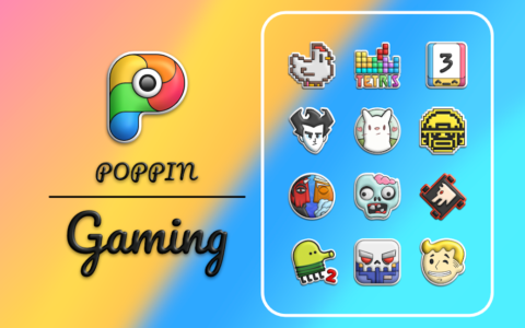 Poppin icon pack - скриншот 2