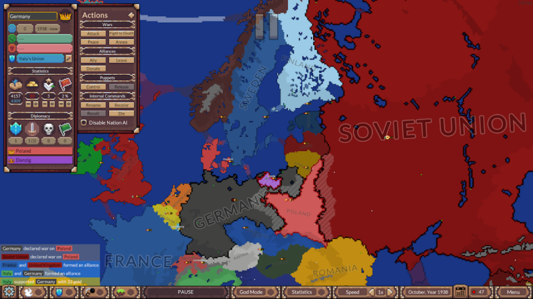 Ages of Conflict World War Sim — скриншот 1