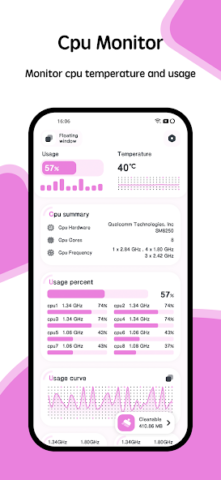 CPU Monitor - скриншот 5