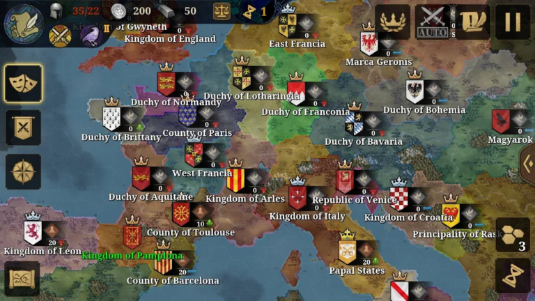 European War 7: Medieval — скриншот 1