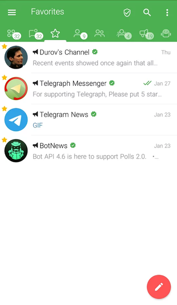 Graph Messenger — скриншот 1