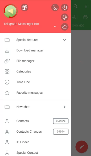 Graph Messenger — скриншот 2