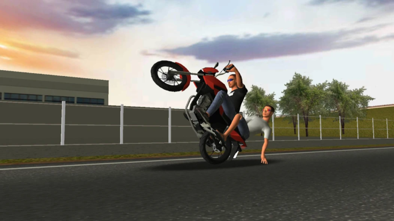 Moto Wheelie 3D — скриншот 2