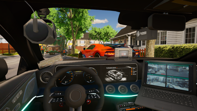 Real Police Car Simulator Game — скриншот 1
