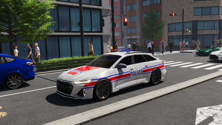 Real Police Car Simulator Game — скриншот 2