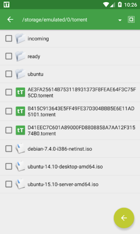tTorrent - скриншот 5