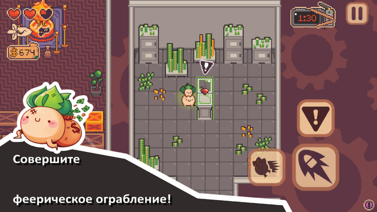 Turnip Boy Robs a Bank — скриншот 1