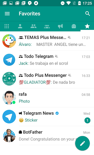 Plus Messenger — скриншот 1