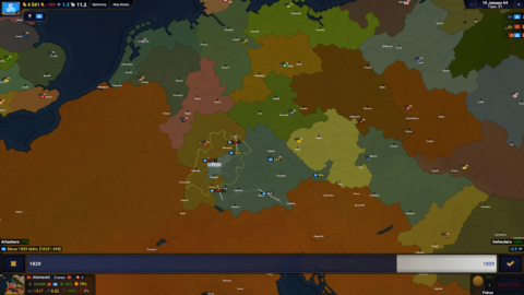 Age of History II Europe - скриншот 3