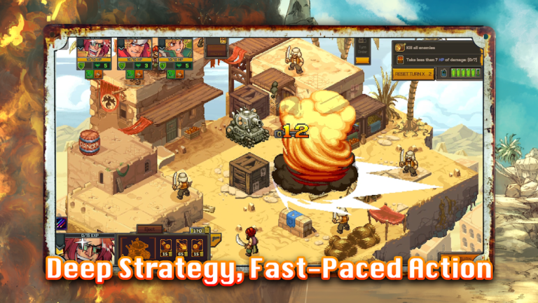 Metal Slug Tactics — скриншот 2