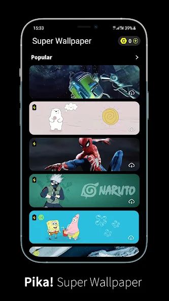 Pika! Super Wallpaper — скриншот 1