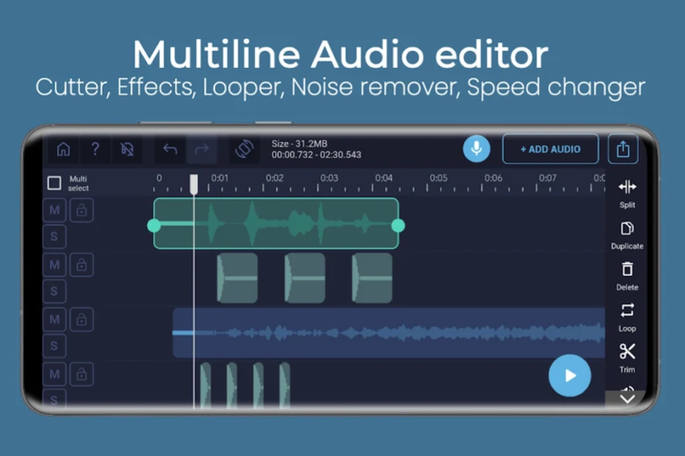 VoxBox Audio Editor — скриншот 1