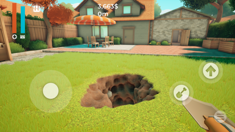 A Game About Digging A Hole — скриншот 1