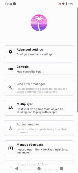 Eden Emulator — скриншот 2