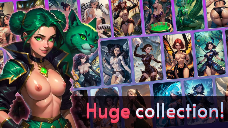 Harem of Lust: Battle Cards — скриншот 1
